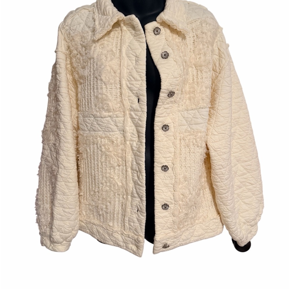POL Cream Teddy Jacket - Picture 4 of 11